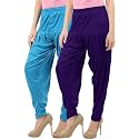 Buy That Trendz Patiala Salwar for Women Relaxed Fit Viscose Patiyala Salwar Harem Bottom Pants