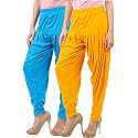 Buy That Trendz Patiala Salwar for Women Relaxed Fit Viscose Patiyala Salwar Harem Bottom Pants