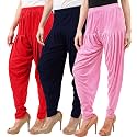 Buy That Trendz Patiala Salwar for Women Relaxed Fit Viscose Patiyala Salwar Harem Bottom Pants