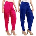 Buy That Trendz Patiala Salwar for Women Relaxed Fit Viscose Patiyala Salwar Harem Bottom Pants