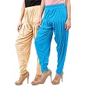 Buy That Trendz Patiala Salwar for Women Relaxed Fit Viscose Patiyala Salwar Harem Bottom Pants