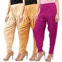 Buy That Trendz Patiala Salwar for Women Relaxed Fit Viscose Patiyala Salwar Harem Bottom Pants