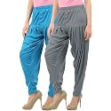 Buy That Trendz Patiala Salwar for Women Relaxed Fit Viscose Patiyala Salwar Harem Bottom Pants