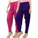 Buy That Trendz Patiala Salwar for Women Relaxed Fit Viscose Patiyala Salwar Harem Bottom Pants