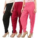 Buy That Trendz Patiala Salwar for Women Relaxed Fit Viscose Patiyala Salwar Harem Bottom Pants
