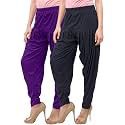 Buy That Trendz Patiala Salwar for Women Relaxed Fit Viscose Patiyala Salwar Harem Bottom Pants