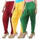 Buy That Trendz Patiala Salwar for Women Relaxed Fit Viscose Patiyala Salwar Harem Bottom Pants