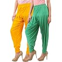 Buy That Trendz Patiala Salwar for Women Relaxed Fit Viscose Patiyala Salwar Harem Bottom Pants