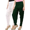 Buy That Trendz Patiala Salwar for Women Relaxed Fit Viscose Patiyala Salwar Harem Bottom Pants
