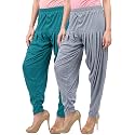 Buy That Trendz Patiala Salwar for Women Relaxed Fit Viscose Patiyala Salwar Harem Bottom Pants