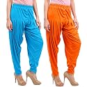 Buy That Trendz Patiala Salwar for Women Relaxed Fit Viscose Patiyala Salwar Harem Bottom Pants