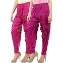 Buy That Trendz Patiala Salwar for Women Relaxed Fit Viscose Patiyala Salwar Harem Bottom Pants