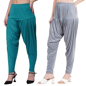 buy that trendz patiala salwar for women viscose patiala pant combo
