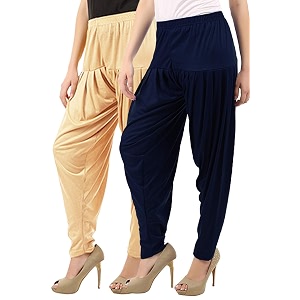 buy that trendz patiala salwar for women viscose patiala pant combo