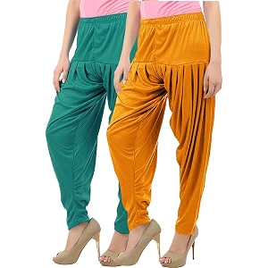 buy that trendz patiala salwar for women viscose patiala pant combo