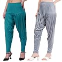 Buy That Trendz Patiala Salwar for Women Viscose Patiala Pant Combo