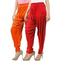 Buy That Trendz Patiala Salwar for Women Viscose Patiala Pant Combo