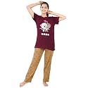 Buy That Trendz Women39s Navy Cotton Printed
