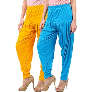 buy that trendz patiala pant 2 combo viscose patiala pants bottoms pants pack of 2