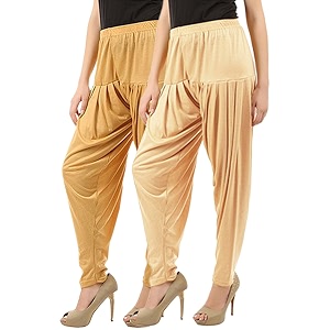 buy that trendz women39s regular fit cotton harem bottoms pants 095d2-dskn combo 2 patiala lskn_dark skin light skin_xl