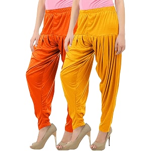 buy that trendz patiala salwar for womens patiala pants bottoms viscose dhoti pack of 2