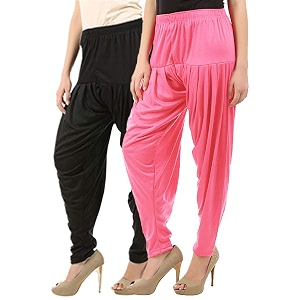 buy that trendz women39s relaxed fit cotton harem bottoms pants 290d2-blk combo 2 patiala rose_black rose_xxx-large