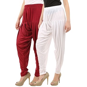 buy that trendz women39s relaxed fit viscose dhoti patiyala salwar harem bottom pants