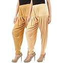 Buy That Trendz Women's Regular Fit Cotton Harem Bottoms Pants (095D2-DSkn Combo 2 Patiala LSkn_Dark Skin, Light Skin_XL)