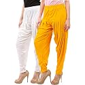 Buy That Trendz Patiala Salwar for Women Relaxed Fit Viscose Patiyala Salwar Harem Bottom Pants
