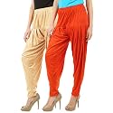 Buy That Trendz Womens Patiala Pants Cotton Viscose Patiyala Salwar Harem Bottoms Pants