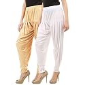 Buy That Trendz Womens Viscose Dhoti Patiyala Salwar Harem Bottoms Pants