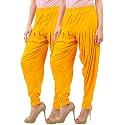 Buy That Trendz Viscose Dhoti Patiyala Pants for Women Patiyala Salwar Harem Bottoms Combo Pack of 2