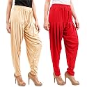 Buy That Trend Patiyala Pants for Women Viscose Dhoti Patiyala Salwar Harem Bottoms Pants