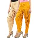 Buy That Trendz Patiyala Pants for Women 2 Combo Viscose Patiyala Salwar Harem Bottoms Pants Pack of 2
