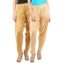 Buy That Trend Patiyala Pants for Women Viscose Dhoti Patiyala Salwar Harem Bottoms Pants