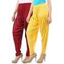 Buy That Trendz Women's Viscose Dhoti Patiyala Salwar Harem Bottoms Pants