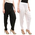 Buy That Trendz Patiala Pant for Women Viscose Relaxed Fit Dhoti Patiyala Salwar Harem Style Bottom Pants