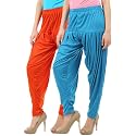Buy That Trendz Women's Relaxed Fit Viscose Dhoti Patiyala Salwar Harem Bottom Pants