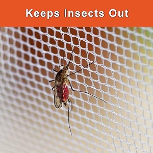 buyagian mosquito net for bed  durable heera net material mosquito net for home protection  easy to use foldable mosquito mesh for sleeping comfort green 10x65ft