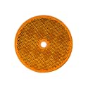 Buyers Products 5623317 Orange Round DOT Bolt-On Reflector 3.2 Inch