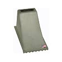 Buyers Products WC1267 Aluminum Wheel Chock 6.25 x 12.25 x 7 Inch with Steep Slope Design and Rugged Teeth for Stability, 55,000 lb Capacity, Lightweight Chock for Trucks Trailers and Equipment