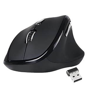 art ergonomic mouse unique 56 degree vertical wireless mouse - 24ghz optical vertical mice 6d with 3 dpi modes art vertical