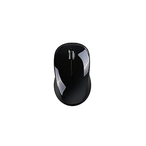 buyflux cute wireless mouse 24ghz 1xaa duracell intelligent power saving with dongle backside