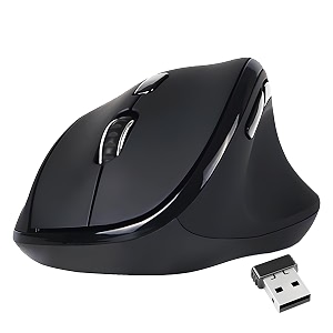 art ergonomic mouse unique 56 degree vertical wireless mouse - 24ghz optical vertical mice 6d with 3 dpi modes art vertical