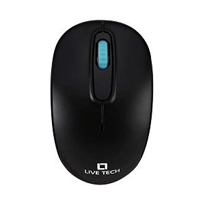 wireless mouse silent buttons 24 ghz with usb mini receiver 1600 dpi optical tracking 18-month battery life ambidextrous pcmaclaptop - noteblack
