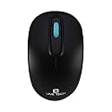 Wireless Mouse, Silent Buttons, 2.4 GHz with USB Mini Receiver, 1600 DPI Optical Tracking, 18-Month Battery Life, Ambidextrous PC/Mac/Laptop - Note(Black)