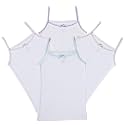 Buyless Fashion Tank Tops for Girls- Sleeveless Cami Tanks Cotton Undershirts for Dance Gymnastics Kids Toddler Size (4 Pack)