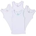 Buyless Fashion Tank Tops for Girls- Sleeveless Cami Tanks Cotton Undershirts for Dance Gymnastics Kids Toddler Size (4 Pack)