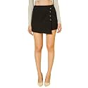 Buynewtrend Cotton Blend Mini Women Versatile Skorts