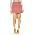 Buynewtrend Cotton Blend Mini Women Versatile Skorts
